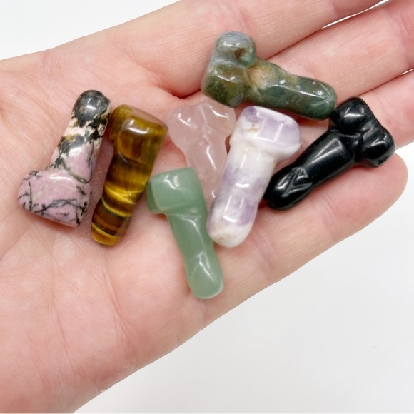 Mini Crystal Pimmels Masculine Energy Crystal Phallus, Sacred Symbol​ - Picture 1 of 7